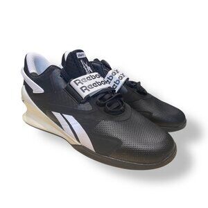 Reebok Legacy Lifter II Mens Weightlifting Shoe Size 11 Black/White NEW w/Defect